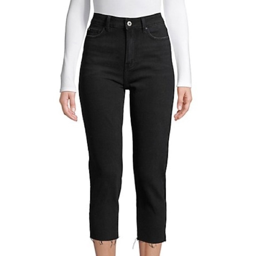 ONLY Emily - High Waisted Straight Cropped Jeans